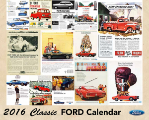 2016 Classic Ford Calendar