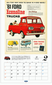 2016 Classic Ford Calendar